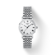 Tissot T Classic Everytime Small White Dial Silver Mesh Bracelet Watch For Women - T109.210.11.033.00