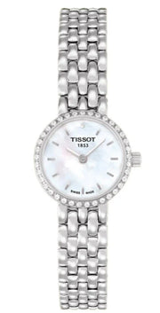 Tissot Lovely Mother of Pearl Dial Silver Steel Strap Watch For Women - T058.009.61.116.00
