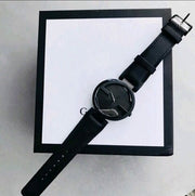 Gucci Interlocking G Black Dial Watch For Women - YA133302