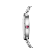 Bvlgari Bvlgari Bvlgari Quartz Pink Dial Silver Steel Strap Watch for Women - BVLGARI103711