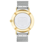 Coach Perry Silver Dial Silver Mesh Bracelet Watch for Women - 14503387
