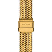 Tissot Everytime Lady Gold Dial Gold Mesh Bracelet Watch for Women - T143.210.33.021.00