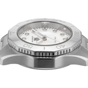 Tag Heuer Aquaracer Professional 200 Quartz Diamond Mother of Pearl Dial Silver Steel Strap Watch for Women - WBP1416.BA0622