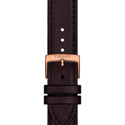 Tissot Everytime Gent Silver Dial Brown Leather Strap Watch for Men - T143.410.36.011.00