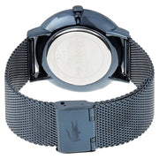 Lacoste Moon Blue Dial Blue Mesh Strap Watch for Men - 2011058