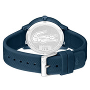 Lacoste 12.12 Move Blue Dial Blue Silicon Strap Watch for Men - 2011241