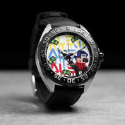 Tag Heuer Formula 1 Alec Monopoly White Dial Watch for Men - WAZ1119.FT8023