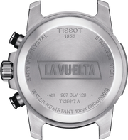 Tissot Supersport Vuelta Special Edition Chrono Black Dial Black Nylon Strap Watch for Men - T125.617.17.051.01