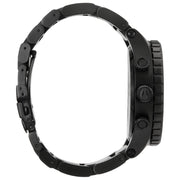 Nixon 51-30 Chrono Black Dial Black Steel Strap Watch for Men - A083-001