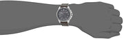 Tommy Hilfiger Decker Grey Dial Brown Leather Strap Watch for Men - 1791562