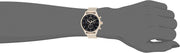 Hugo Boss Companion Chronograph Black Dial Rose Gold Mesh Strap Watch For Men - 1513548