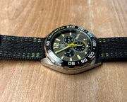 Tag Heuer Formula 1 Chronograph Grey Dial Black Nylon Strap Watch for Men - CAZ101AG.FC8304