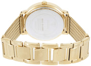 Guess Willow Two Tine Dial Gold Mesh Bracelet Watch For Women - W0836L3