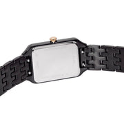 Fossil Raquel Black Dial Black Metal Bracelet Watch for Women - ES5385