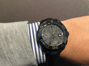 Tag Heuer Aquaracer Titanium Grey Dial Watch for Men - CAY218B.FC6370