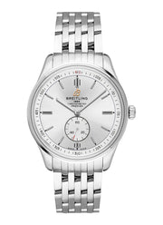 Breitling Premier Automatic 40mm Stainless Steel Silver Dial Mens Watch - A37340351G1A1