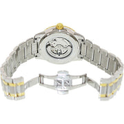 Bulova BVA Skeleton Silver Dial Two Tone Steel Strap Watch for Men - 98A123
