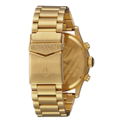Nixon Sentry Chrono Blue Dial Gold Steel Strap Watch for Men - A386-1922