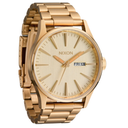 Nixon Sentry Gold Dial Gold Steel Strap Watch for Men - A356-502