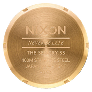 Nixon Sentry Gold Dial Gold Steel Strap Watch for Men - A356-502