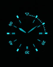 Emporio Armani Sea Explorer Automatic Black Dial Black Silicone Strap Watch For Men - AR60078