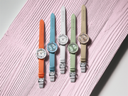 Breitling Superocean Heritage '57 Pastel Paradise White Dial Orange Leather Watch for Women - A10340A11A1X1
