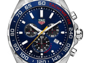 Tag Heuer Formula 1 Aston Martin Red Bull Racing Blue Dial Silver Steel Strap Watch for Men - CAZ101AB.BA0842