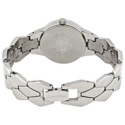 Calvin Klein Snake Black Dial Silver Steel Strap Watch For Women - K6E23141