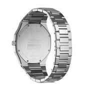 D1 Milano Ultra Thin Moss Green Dial Silver Steel Strap Watch for Men - D1-UTBJ06