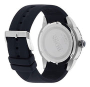 Hugo Boss Volane Chronograph Grey Dial Black Silicone Strap Watch for Men - 1513953