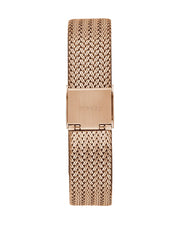 Guess Soiree Diamonds Rose Gold Dial Rose Gold Mesh Bracelet Watch for Women - GW0402L3
