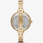 Michael Kors Naia Quartz Gold Dial Gold Steel Strap Watch for Women - MK4687