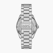 Michael Kors Maritime Three-Hand Blue Dial Silver Steel Strap Watch for Men - MK9160