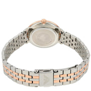 Emporio Armani Modern Slim Analog Mother of Pearl Dial Two Tone Steel Strap Watch For Women - AR11157