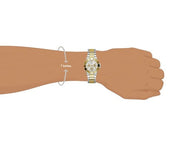 Guess Sunray Multifunction Silver Dial Two Tone Steel Strap Watch for Women - GW0616L2