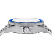 Michael Kors Maritime Three-Hand Blue Dial Silver Steel Strap Watch for Men - MK9160
