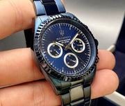 Maserati Blue Edition Collection Blue Dial Blue Steel Strap Watch For Men - R8853100025