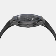Salvatore Ferragamo Sapphire Black Dial Black Rubber Strap Watch for Men - SFHP00320