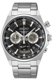 Seiko Conceptual White Dial Silver Steel Strap Watch for Men - SSB397P1