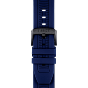 Tissot T Race Chronograph Blue Dial Blue Silicone Strap Watch For Men - T115.417.37.041.00