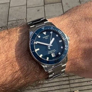 Tissot Seastar 1000 Blue Dial Silver Steel Strap Watch For Men - T120.410.11.041.00