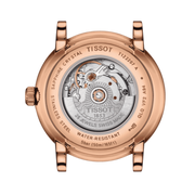 Tissot T Classic Carson Premium White Dial Brown Leather Strap Watch for Women - T122.207.36.031.00