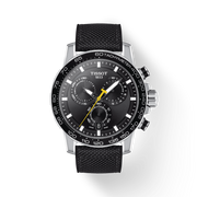 Tissot Supersport Chrono Black Dial Black Nylon Strap Watch for Men - T125.617.17.051.02
