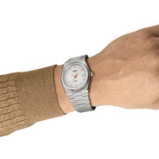 Tissot PRX Quartz Silver Dial Silver Steel Strap Watch for Men - T137.410.11.031.00