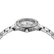 Tag Heuer Aquaracer Professional 200 Quartz Diamond Mother of Pearl Dial Silver Steel Strap Watch for Women - WBP1416.BA0622