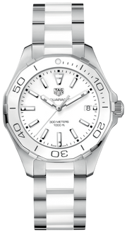 Tag Heuer Aquaracer White Dial Watch for Women - WAY131B.BA0914