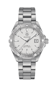 Tag Heuer Aquaracer White Dial Watch for Men - WAY2111.BA0928