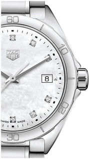 Tag Heuer Formula 1 Diamonds Mother of Pearl White Dial Watch for Women - WBJ1319.BA0666