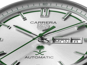 Tag Heuer Carrera Automatic Silver Dial Silver Steel Strap Watch for Men - WBN2015.EB0283