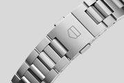Tag Heuer Carrera Date Blue Dial Silver Steel Strap Watch for Men - WBN2112.BA0639
